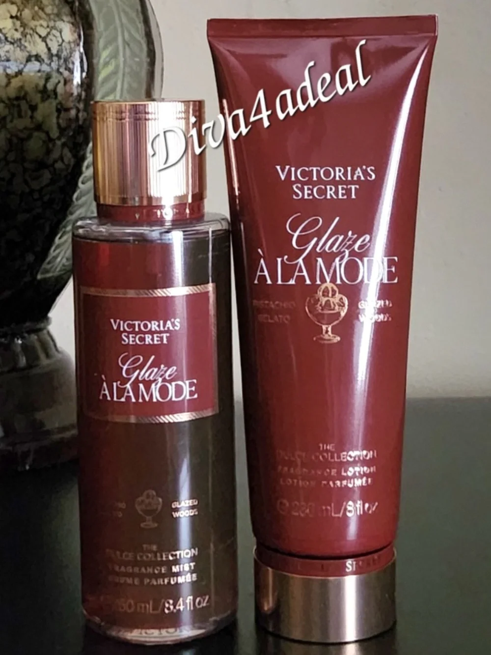 Victoria’s Secret GLAZE ALAMODE 2PC Mist + Lotion Bundle
